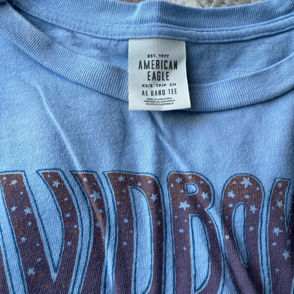 American Eagle Band Tee David Bowie Size XS/S - Picture 3 of 5